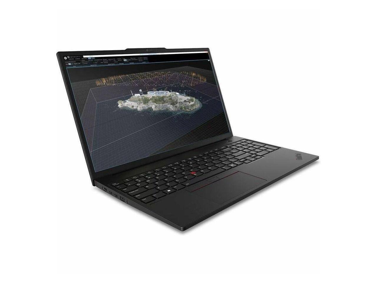Alt View 3. Lenovo - Lenovo ThinkPad P16s Gen 4 - Intel Core Ultra 7 - 32 GB - 1 TB SSD - Windows 11 Pro - RTX Pro 1000 8 GB - Wi-Fi 7 - Black.