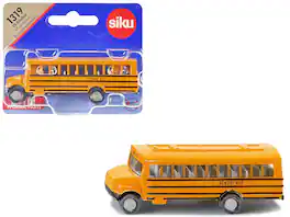United States School Bus Diecast Model by Siku - Yellow