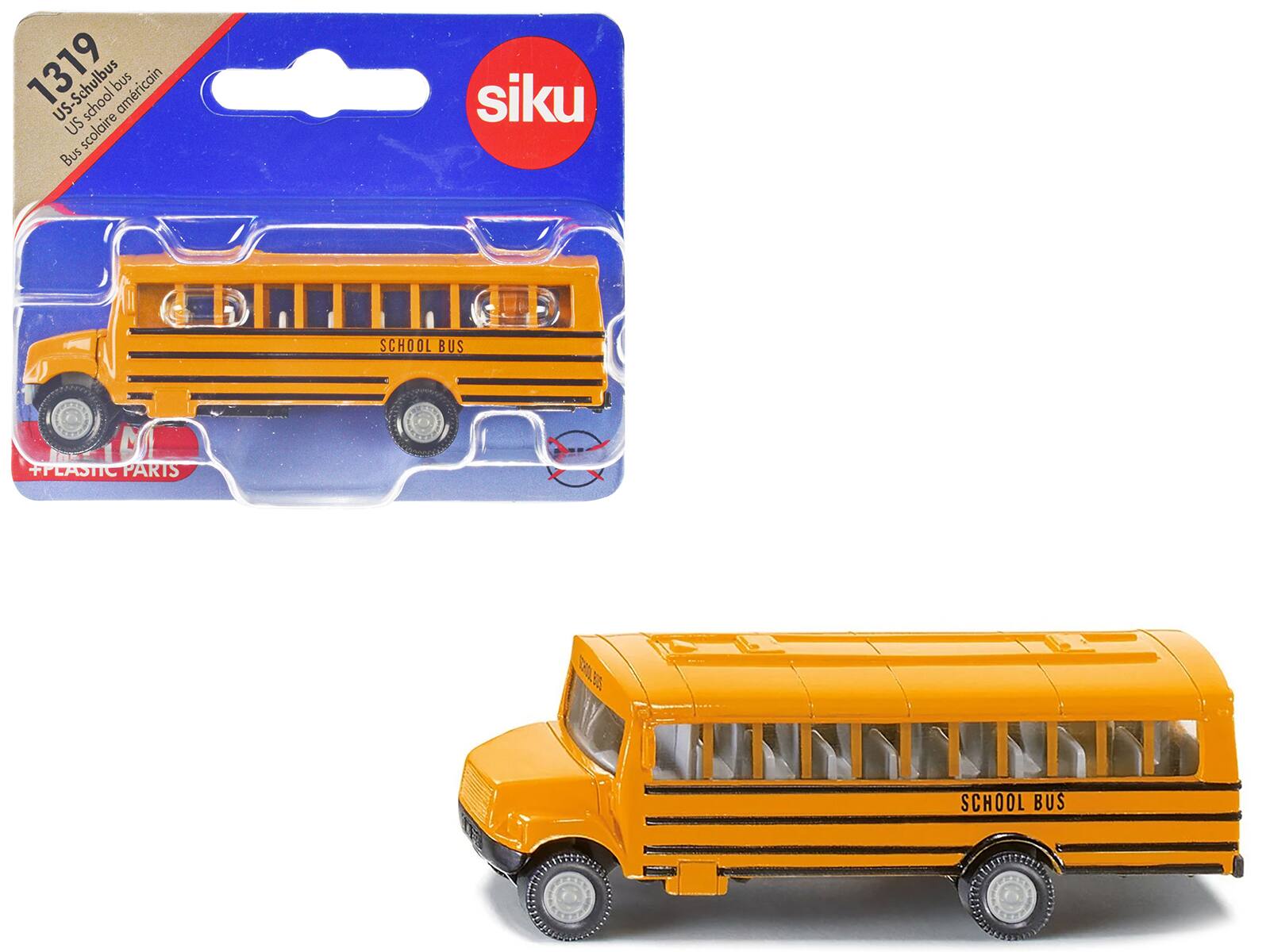 United States School Bus Diecast Model by Siku - Yellow