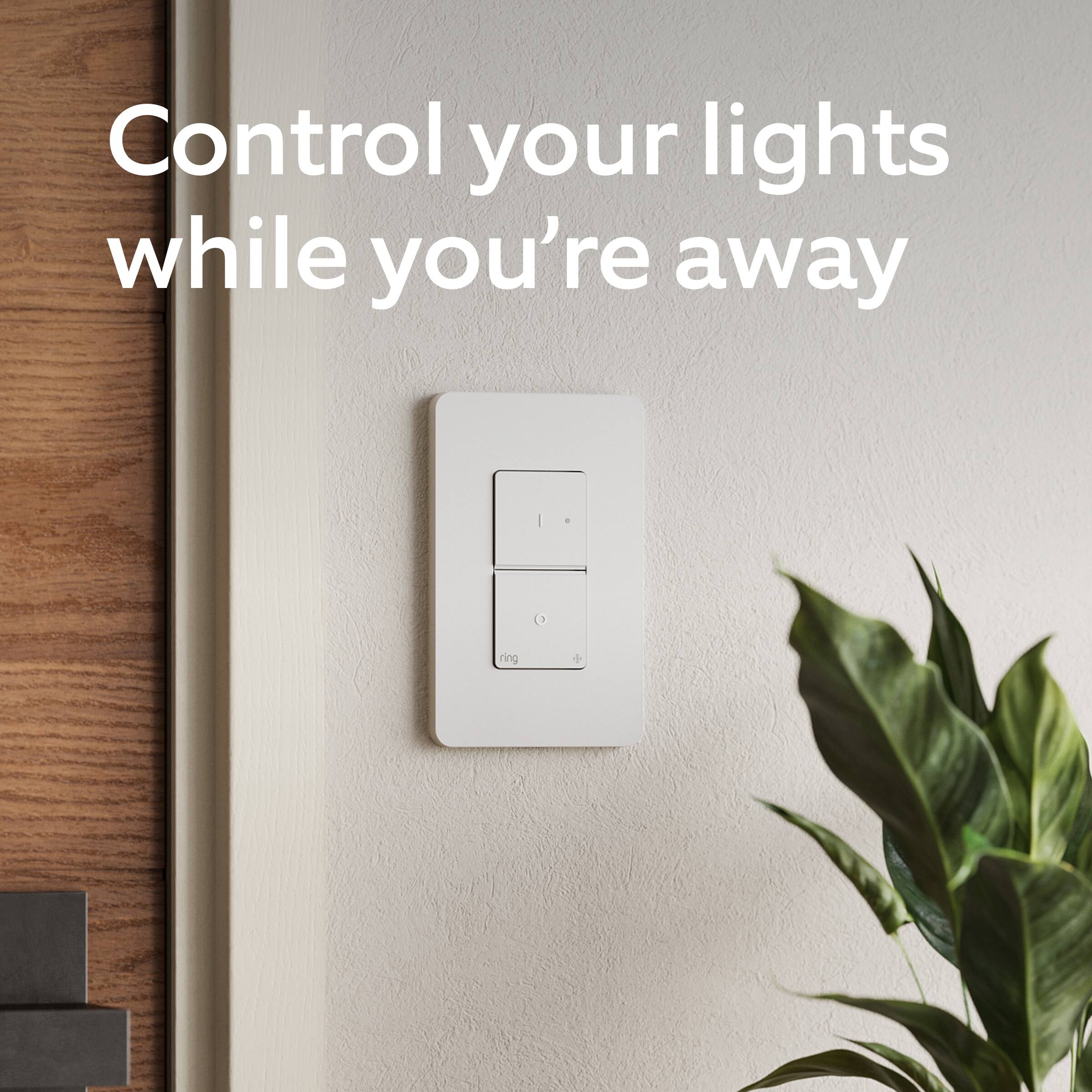 Control your lights while you're away