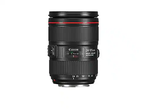 Canon 1.5 5 8 I 24-105mm IS USM ULTRASONIC 24 35 I 50 70 85