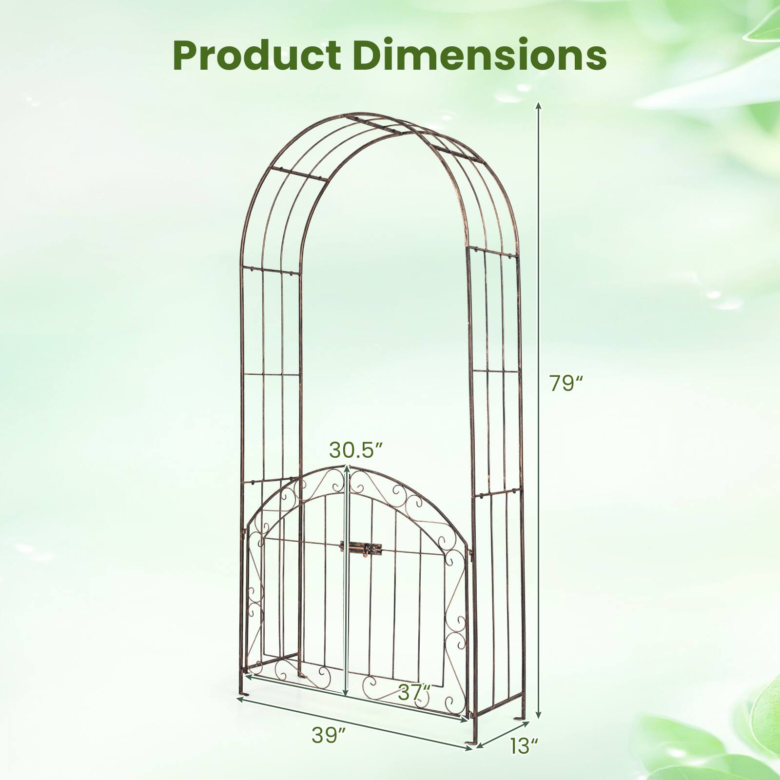 Product Dimensions: 79" x 30.5" x 37" x 39" x 13"