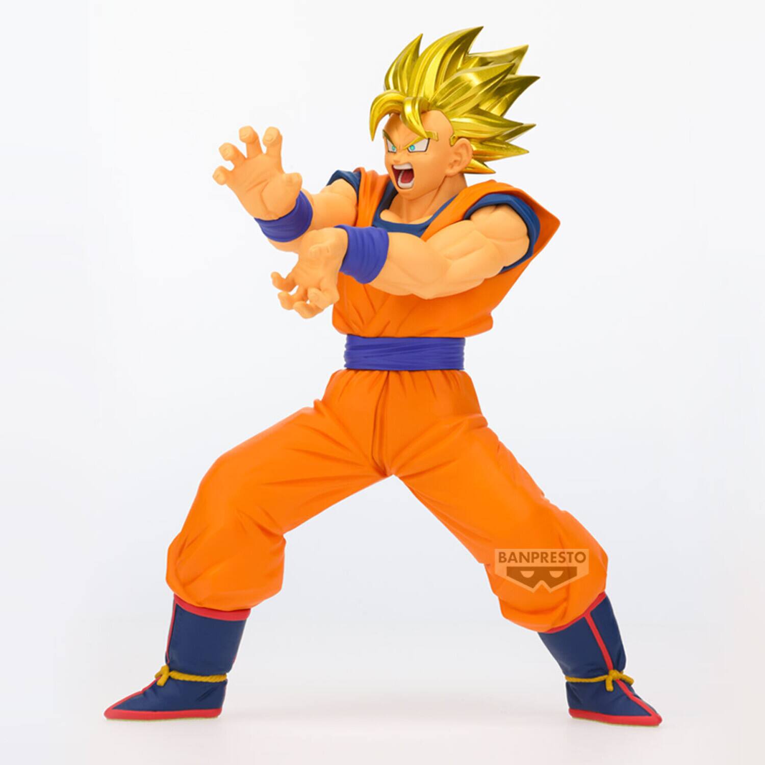 Alt View 1. PopMarket - Banpresto - Dragon Ball Z - Blood of Saiyans - Super Saiyan Son Goku Statue   - COLLECTIBLES - Multicolor.