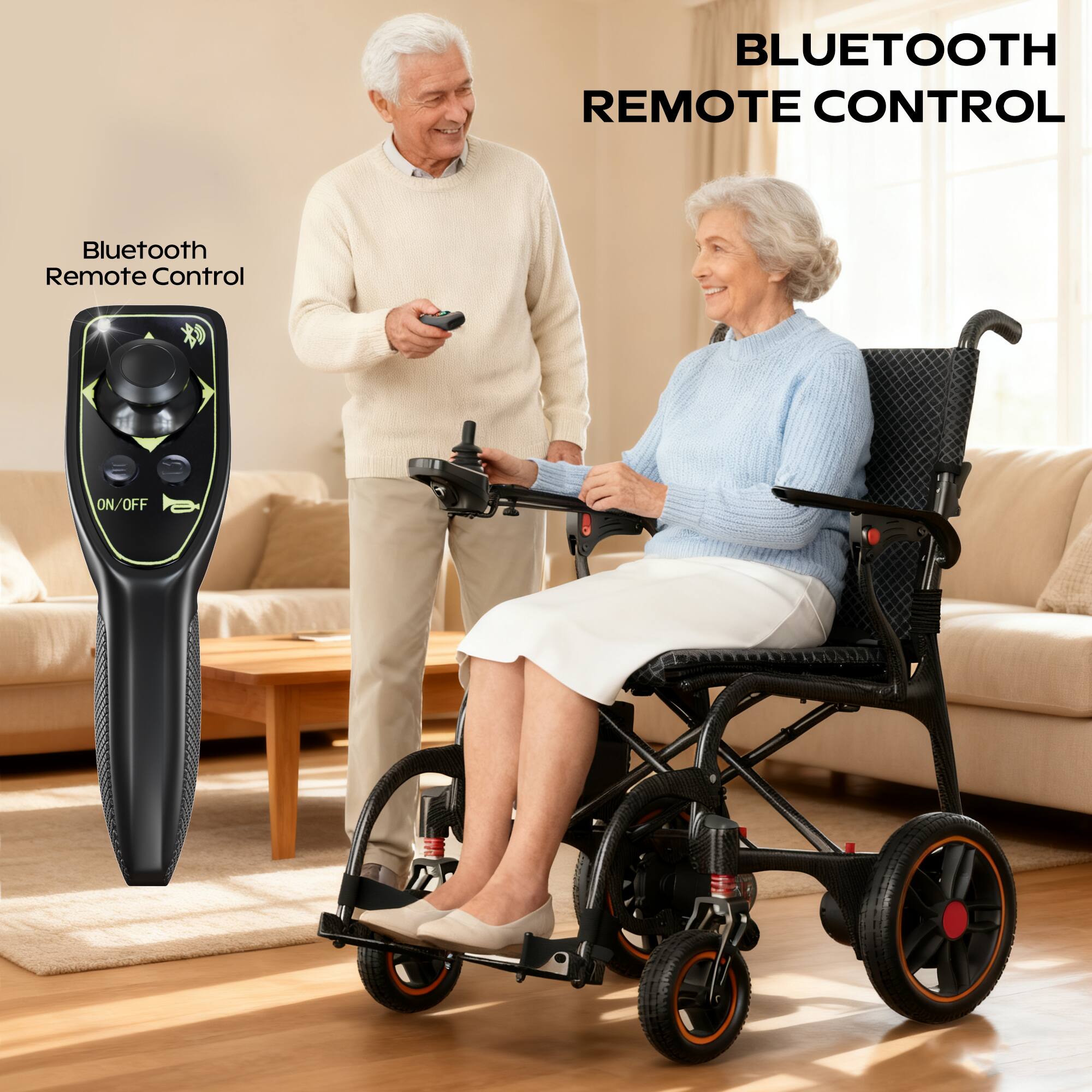 Bluetooth Remote Control

Bluetooth Remote Control

ON/OFF

BLUETOOTH REMOTE CONTROL