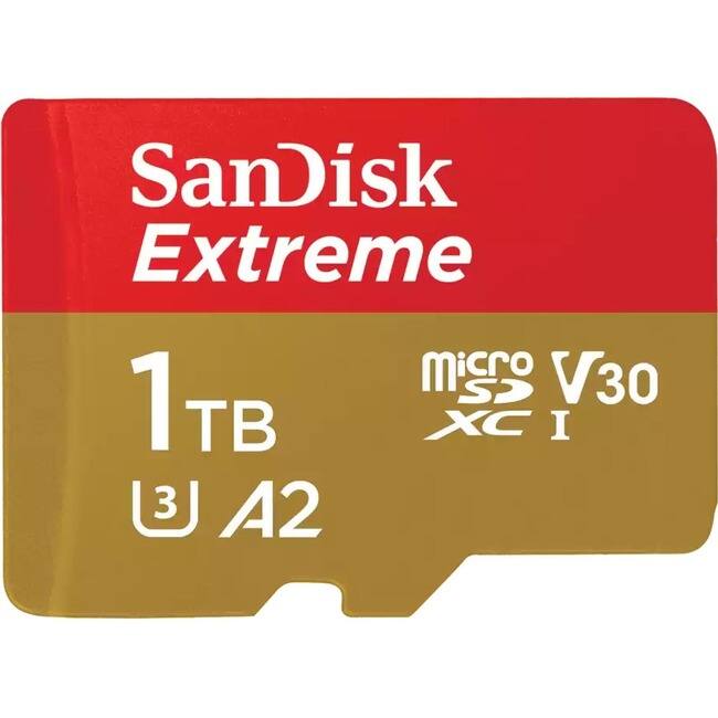 SanDisk Extreme microSDXC I V30 1TB A2