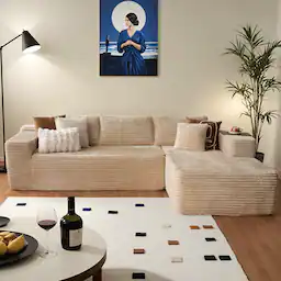 Beige(Plush Corduroy, Right Facing)