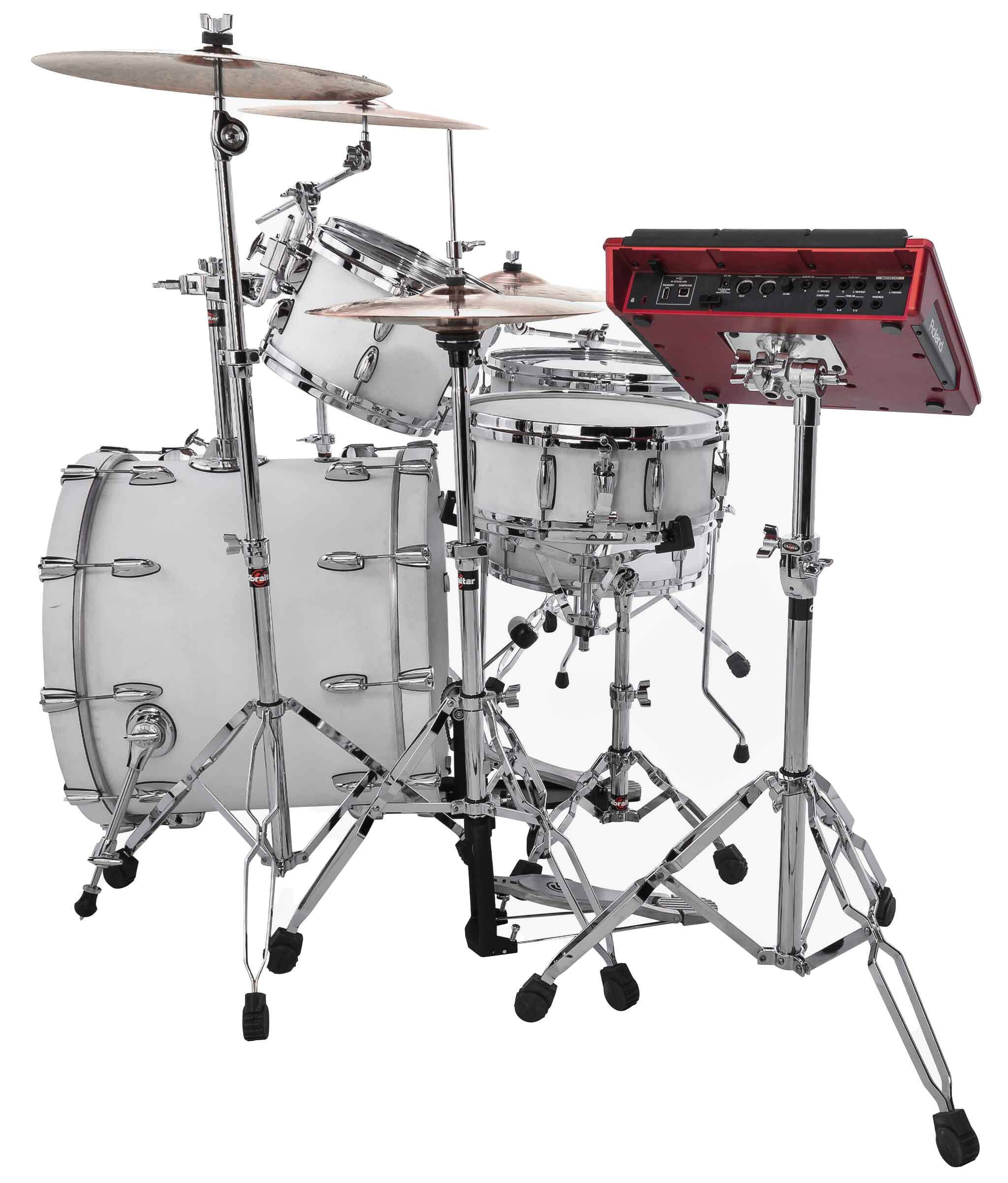 Alt View 2. Gibraltar Hardware - Double Braced Electronics Module Stand, Heavy Duty and Height Adjustable, Drum Accessories Hardware and Parts.