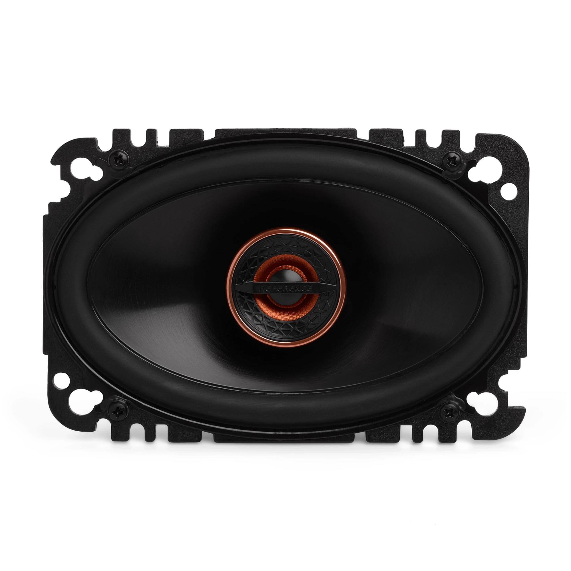 Alt View 1. Infinity - INFINITY REF467F 4” x 6” Two-way car audio speaker - Black.