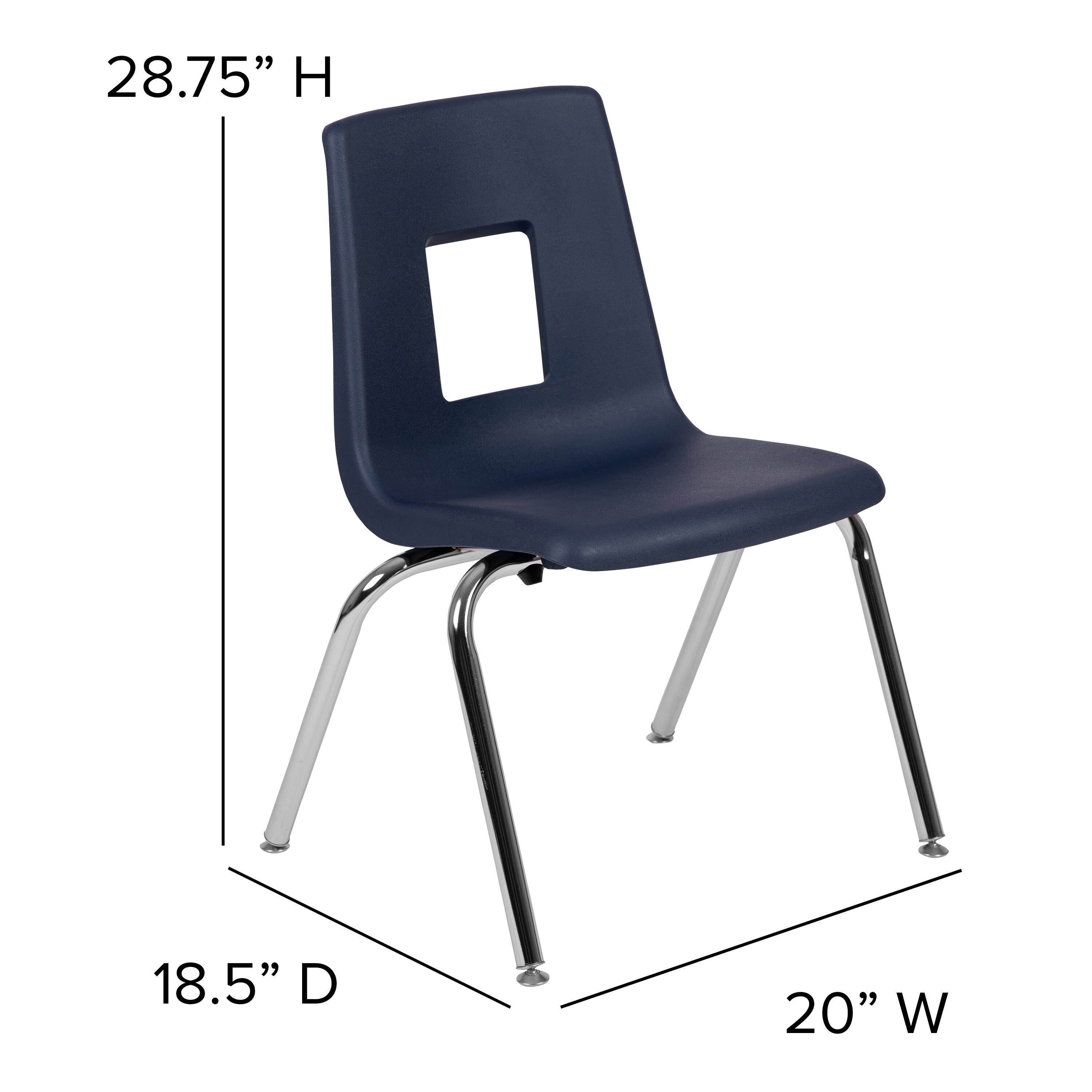 28.75" H  
18.5" D  
20" W