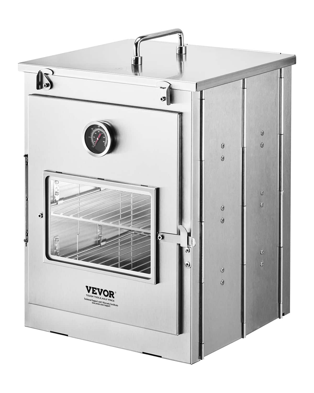 VEVOR - Foldable Camping Oven, Portable Camping Stove, with 3 Tier Grill, Handle and Thermometer - Stainless Steel price history on PriceWatchPro