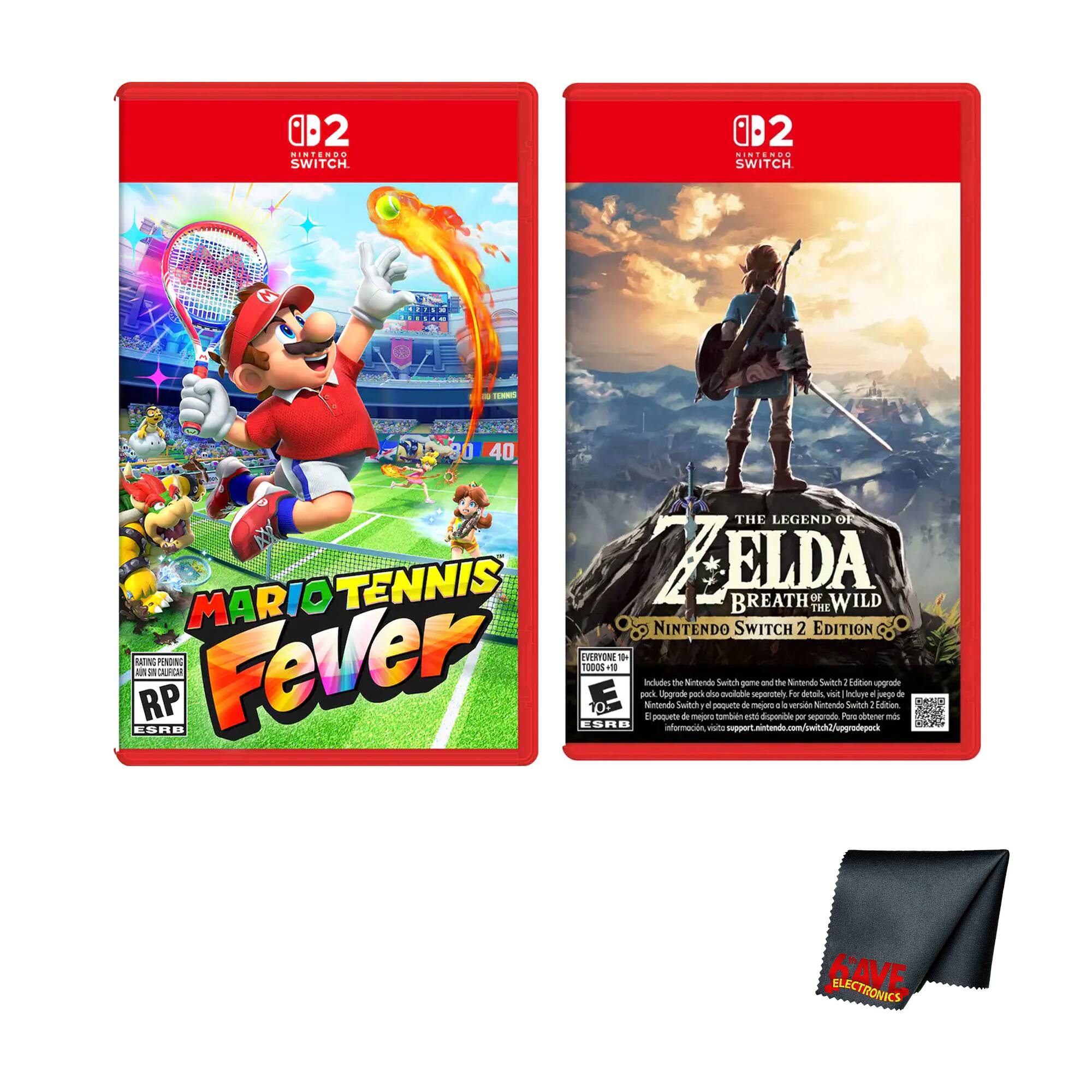 2 SISIENDO SWITCH. 02 INIEN.. SWITCH G .... . 0 40 THE LEGEND DR MARIOTENNIS ZELDA BREATH - THE WILD NINTENDO SWITCH 2 EDITION Fever iM  a PHDING 1OD0S 1 I da LC Includes T Mintendo Switch - an the Sintendo Sith I idtion upgrade pock Ungrade pack a avolatie seporately Ta drtishs vist inclure sege de RP Nintendo + OqUe Suitch de meor a poqeta tomiban d mas - disponible - - urstie - Ipwrado Nintendo Fare Switch abtener idtes - 5 .. informacin vste intando TAnD  spport.nintende.com/witdh2/upgrodepeck KAVE ELECTRONICS - E10+ (Everyone 10+)