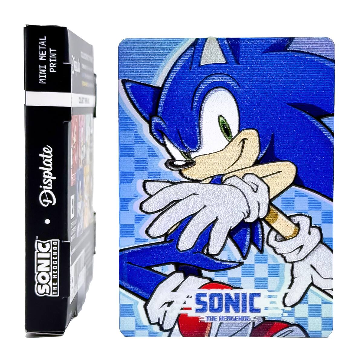 METAL PRINT MINI Displate SONIC THE HEDGEHOG
