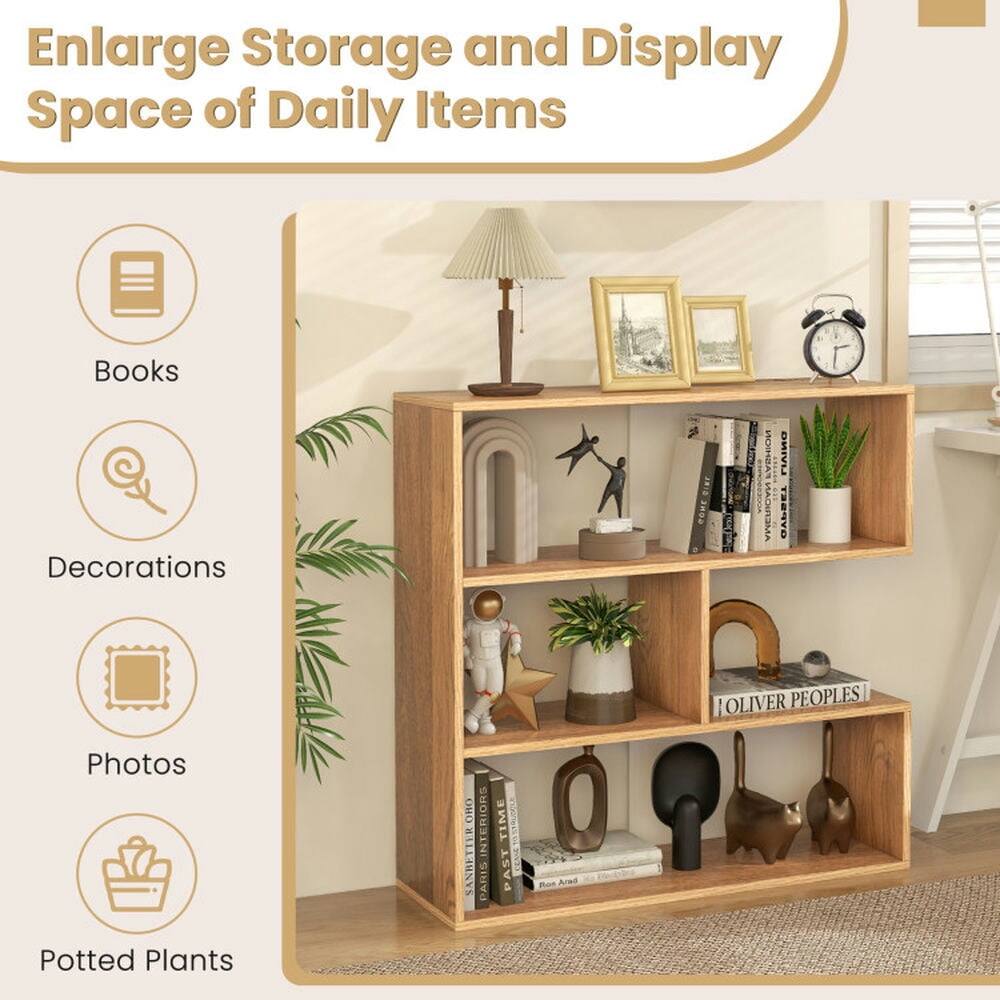 Enlarge Storage and Display Space of Daily Items

- Books
- Decorations
- Photos
- Potted Plants