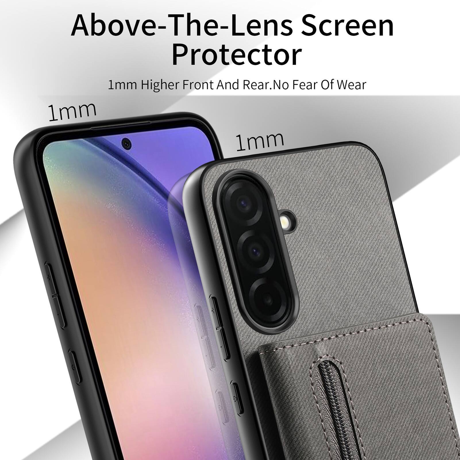 Above-The-Lens Screen Protector  
1mm Higher Front And Rear. No Fear Of Wear  
1mm  
1mm