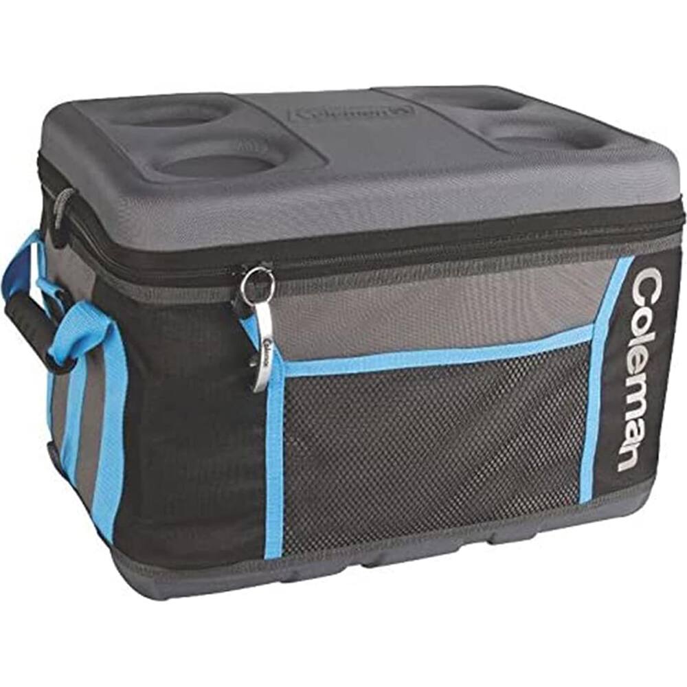 Alt View 3. Coleman - 45 Can Collapsible Sport Cooler ZIPPER - Black.