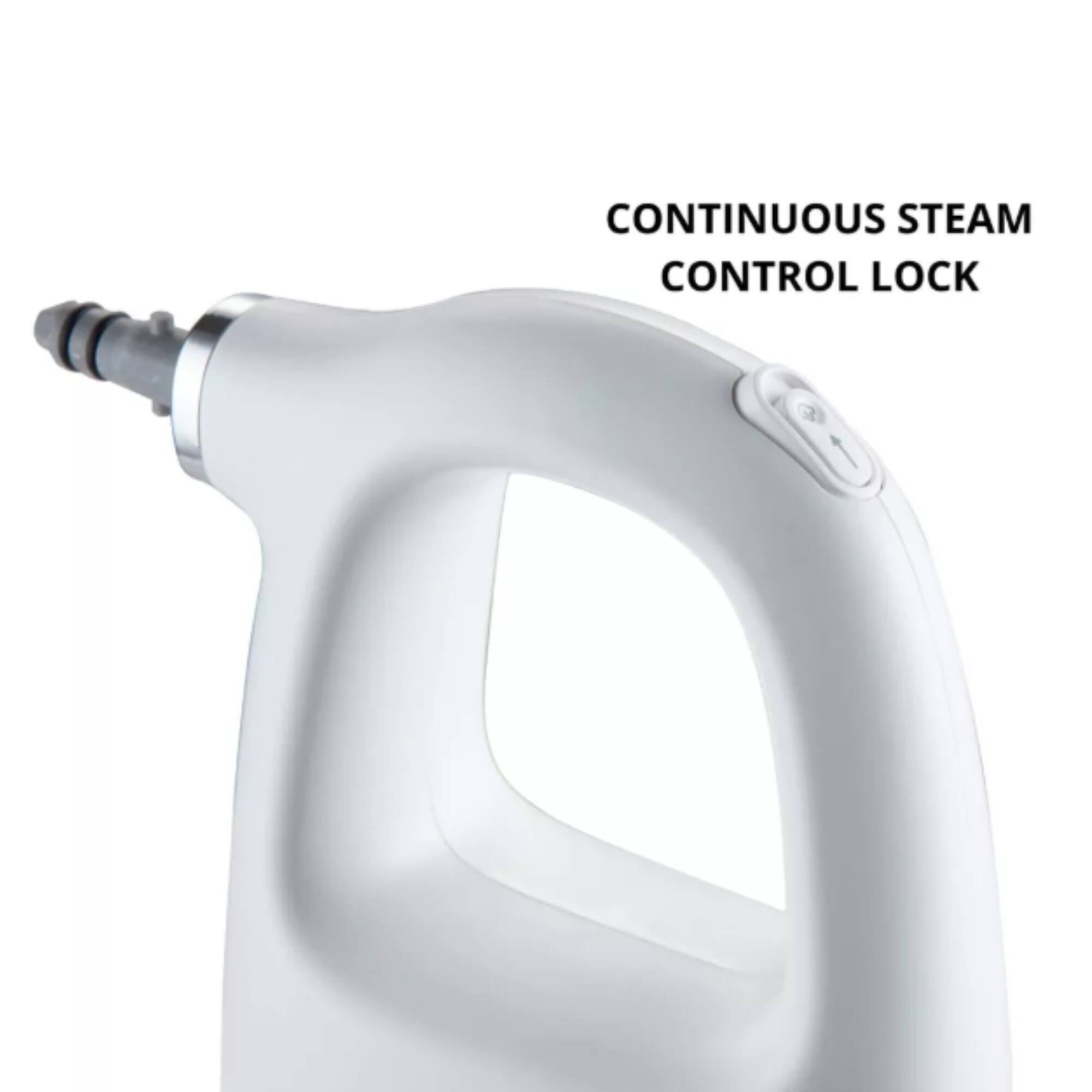 CONTINUOUS STEAM CONTROL LOCK