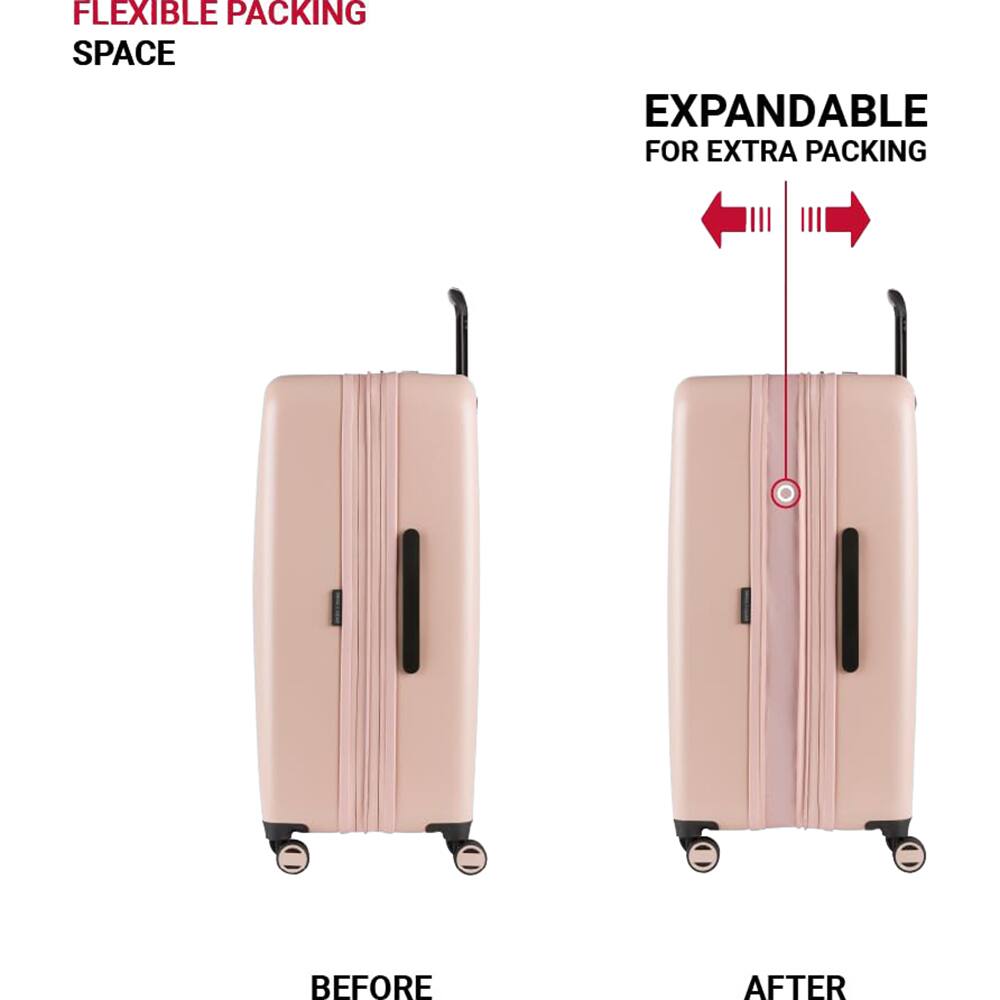 FLEXIBLE PACKING SPACE

EXPANDABLE FOR EXTRA PACKING

BEFORE

AFTER