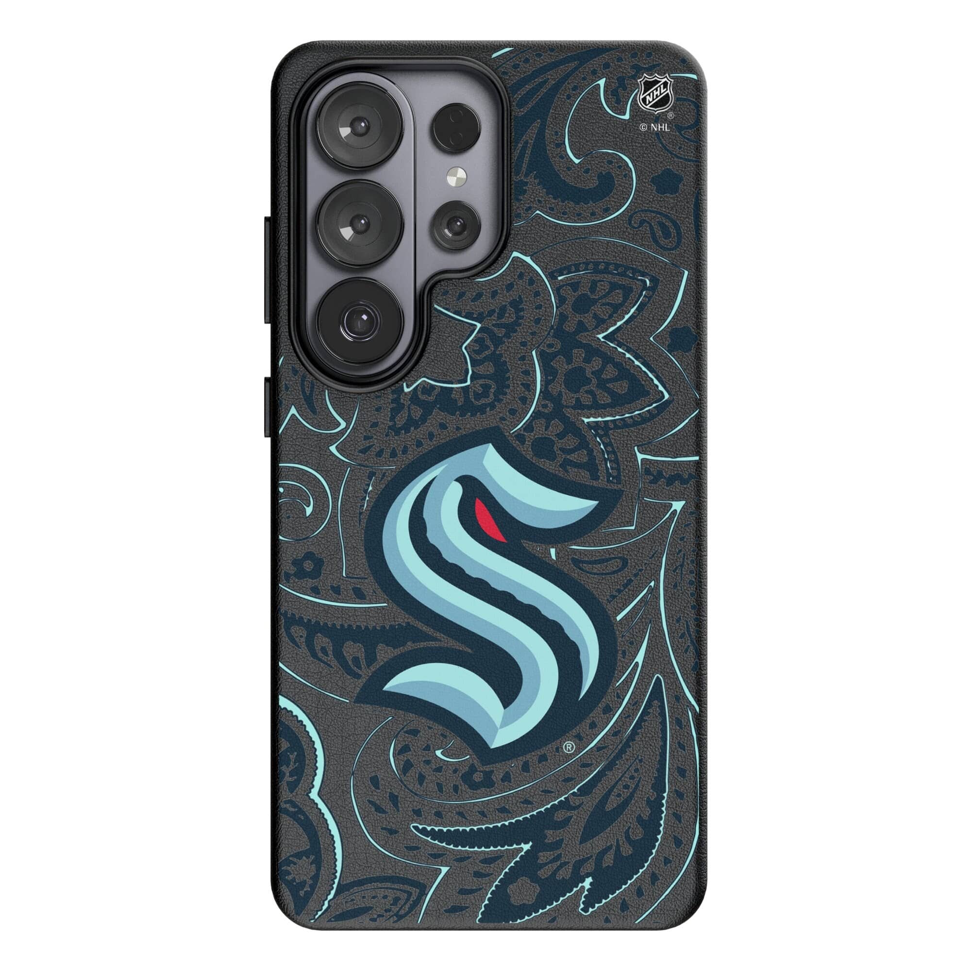 Keyscaper - NHL - Seattle Kraken Paisley Galaxy Magnetic Bump Case - S26 - Black price history on PriceWatchPro