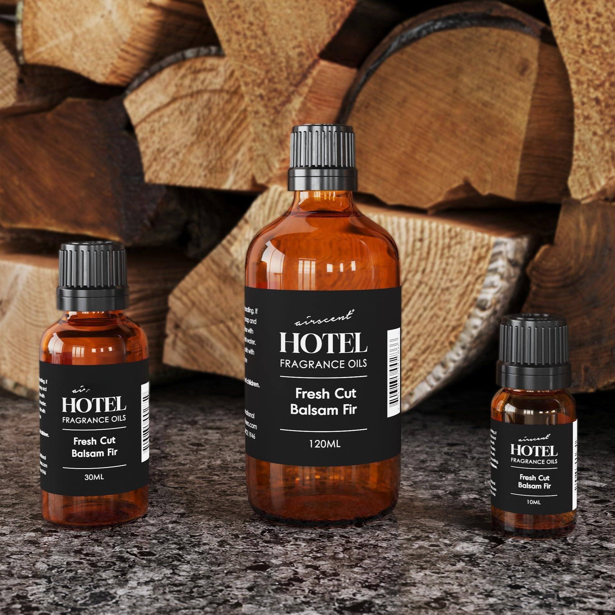 HOTEL FRAGRANCE OILS  
Fresh Cut Balsam Fir  
30ML  

HOTEL FRAGRANCE OILS  
Fresh Cut Balsam Fir  
120ML  

HOTEL FRAGRANCE OILS  
Fresh Cut Balsam Fir  
10ML