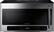 Front. Samsung - 2.1 Cu. Ft. Over-the-Range Microwave with Multi-Sensor Cooking - Stainless steel.
