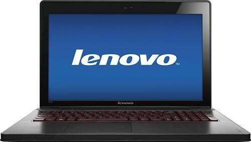 Front Standard. Lenovo - IdeaPad 15.6" Laptop - 6GB Memory - 1TB Hard Drive - Dusk Black.