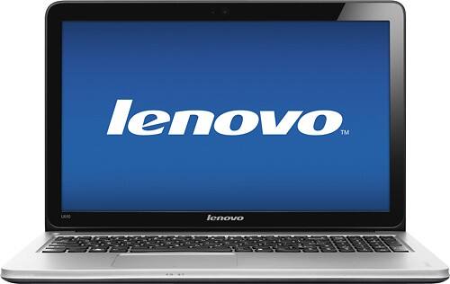 Front Standard. Lenovo - IdeaPad Ultrabook 15.6" Laptop - 6GB Memory - 1TB Hard Drive - Graphite Gray.