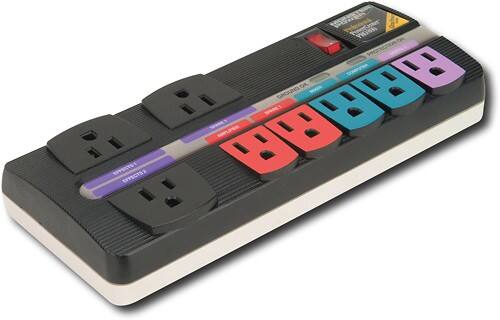 Angle Standard. Monster - 8-Outlets Surge Suppressor.