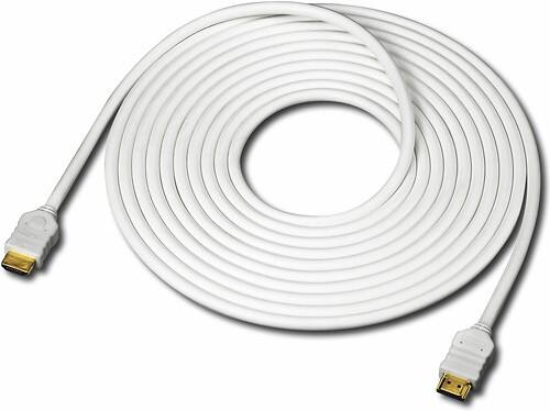 Front Standard. Sony - 16' HDMI Cable for Select Sony HDTVs - White.