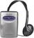 Front Standard. Sony - Walkman AM/FM Stereo Radio - Silver.