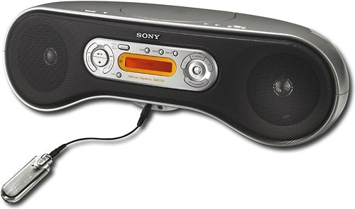 Angle Standard. Sony - CD/CD-R/RW Boom Box with AM/FM Tuner.