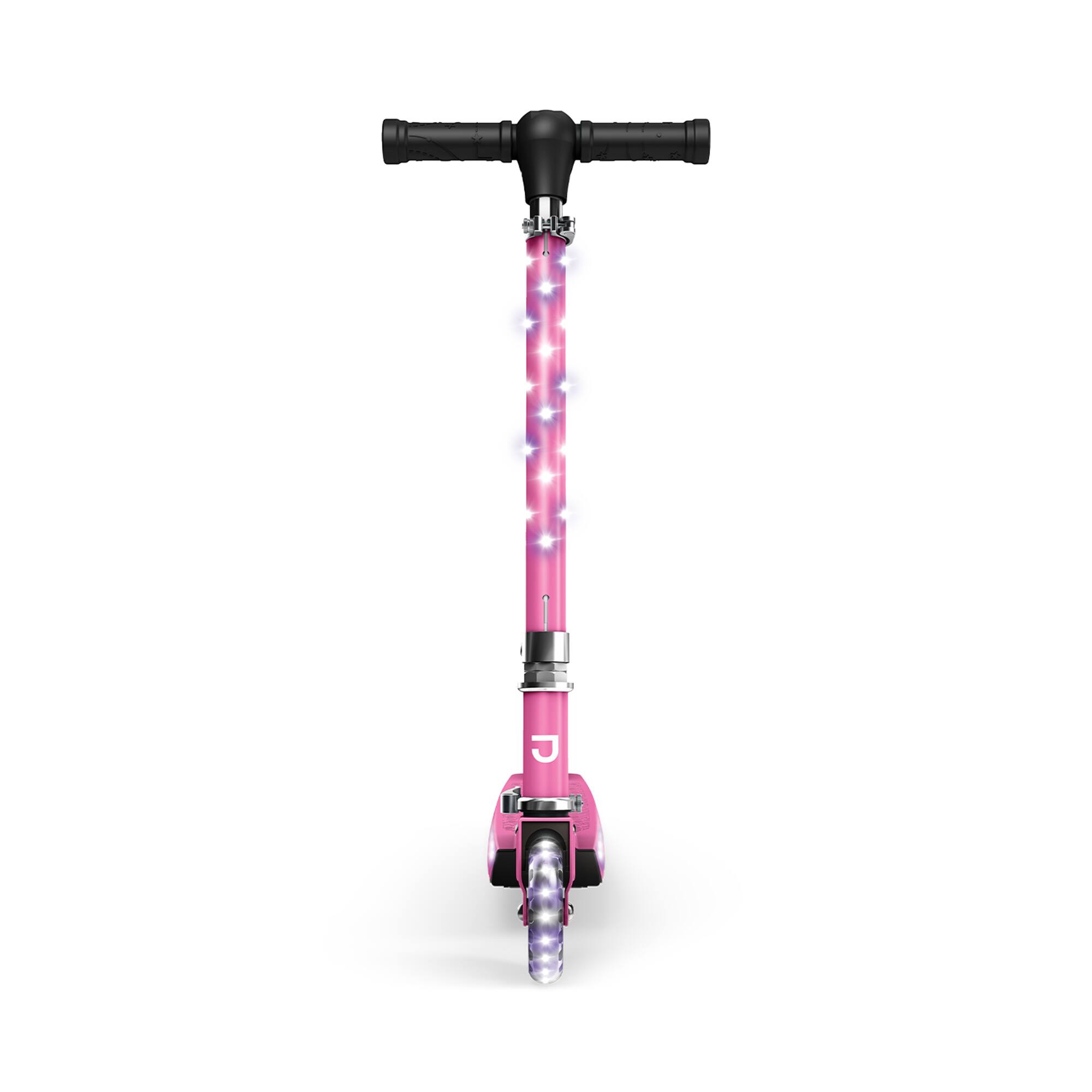 Alt View 10. Jetson - Jetson Jupiter Kick Scooter with LED Lights & Height Adjustable Handlebar, Pink - Pink.
