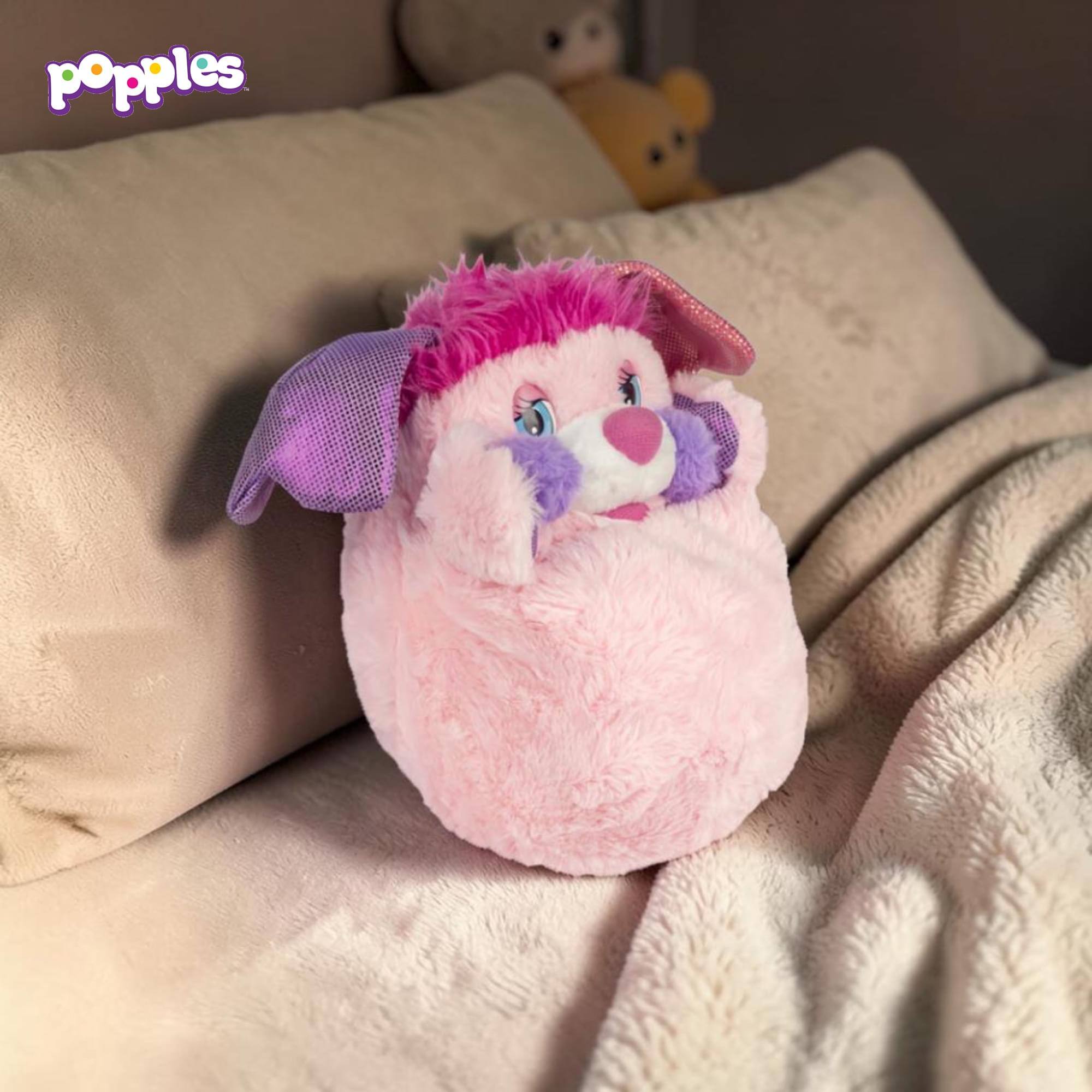 Alt View 5. The Loyal Subjects - Popples Limited Edition 11 Inch Plush | Party - Pink.