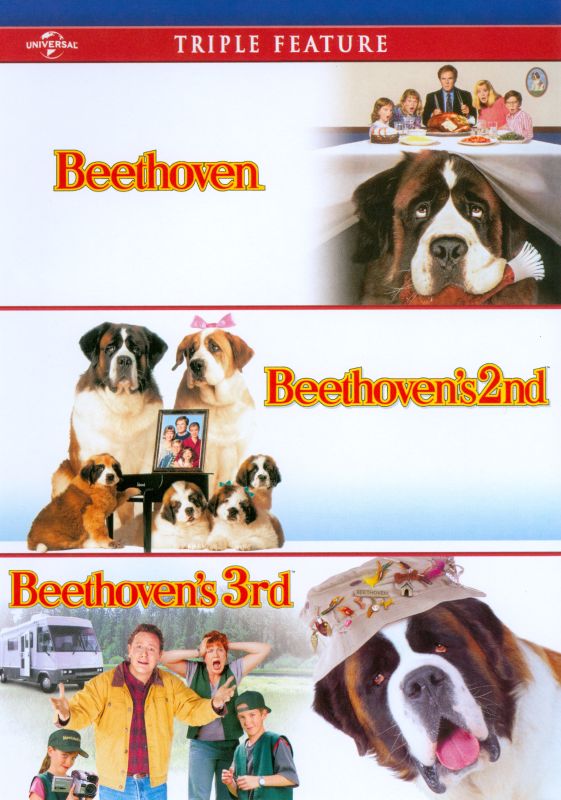  Beethoven/Beethoven's 2nd/Beethoven's 3rd [2 Discs] [DVD]