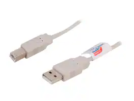 Nippon Labs - Beige 3 ft. USB cable A/male to B/male 3ft Model USB-3-AB 3 feet