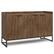 Front. Simpli Home - Milverton Sideboard Buffet - Rustic Natural Aged Brown.