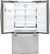 Alt View 2. LG - 24.2 Cu. Ft. French Door Refrigerator with Thru-the-Door Ice and Water.
