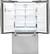 Alt View 2. LG - 24.2 Cu. Ft. French Door Refrigerator with Thru-the-Door Ice and Water.
