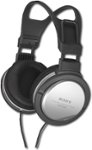 Angle Standard. Sony - Over-the-Head Digital Surround Headphones - Black/Silver.