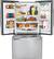 Alt View 1. LG - 24.0 Cu. Ft. Counter-Depth French Door Refrigerator with Thru-the-Door Ice and Water.