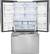 Alt View 2. LG - 24.0 Cu. Ft. Counter-Depth French Door Refrigerator with Thru-the-Door Ice and Water.