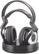 Front Standard. Sony - 2.4GHz Wireless Over-the-Head Headphones - Black.