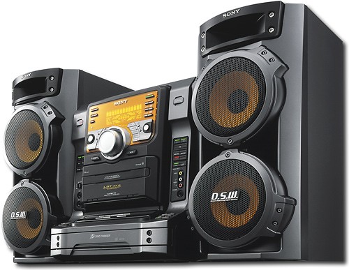 Sony 560W 5-Disc Mini Hi-Fi Stereo 