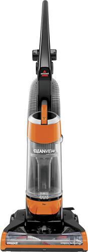 BISSELL - CleanView Bagless Upright Vacuum - Samba Orange - Larger Front