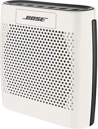 Left. Bose - SoundLink® Color Bluetooth Speaker - White.