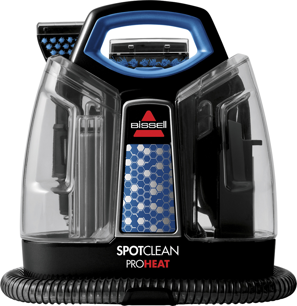 BISSELL SpotClean ProHeat Handheld Deep Cleaner Black/Motley Blue 5207U -  Best Buy