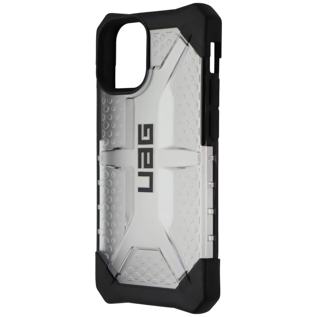 Front. Urban Armor Gear - UAG Plasma Series Hard Case for Apple iPhone 12 mini - Ice/Black - Clear.