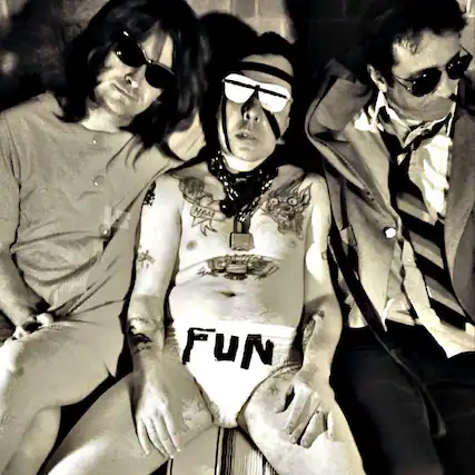 The text on the image reads:
"FUN"