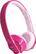 Front. MEE audio - Air-Fi Runaway Wireless Headphones - Pink/White.
