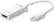 Left. j5create - Mini DisplayPort-to-4K HDMI Adapter - White.