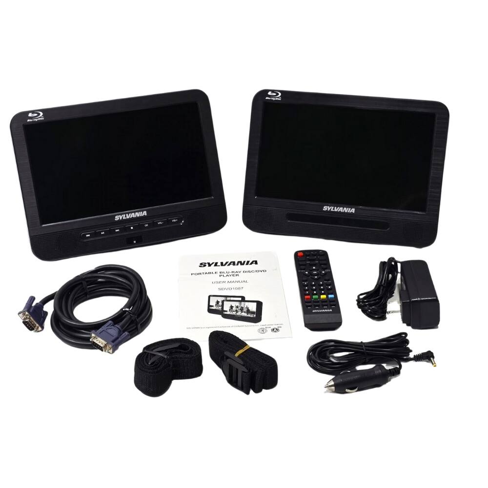 Sure, here is the corrected and grouped text from the image:

---

**SYLVANIA**

**PORTABLE BLU-RAY DISC/CDDVD PLAYER**

**USER MANUAL**

**SDV01087**

**SYLVANIA**

**SYLVANIA**

**SYLVANIA**

**SYLVANIA**

**SYLVANIA**

**SYLVANIA**

**SYLVANIA**

**SYLVANIA**

**SYLVANIA**

**SYLVANIA**

**SYLVANIA**

**SYLVANIA**

**SYLVANIA**

**SYLVANIA**

**SYLVANIA**

**SYLVANIA**

**SYLVANIA**

**SYLVANIA**

**SYLVANIA**

**SYLVANIA**

**SYLVANIA**

**SYLVANIA**

**SYLVANIA**

**SYLVANIA**

**SYLVANIA**

**SYLVANIA**

**SYLVANIA**

**SYLVANIA**

**SYLVANIA**

**SYLVANIA**

**SYLVANIA**

**SYLVANIA**

**SYLVANIA**

**SYLVANIA**

**SYLVANIA